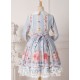 Strawberry Witch Blueberry Dolly Collar Long Sleeve One Piece